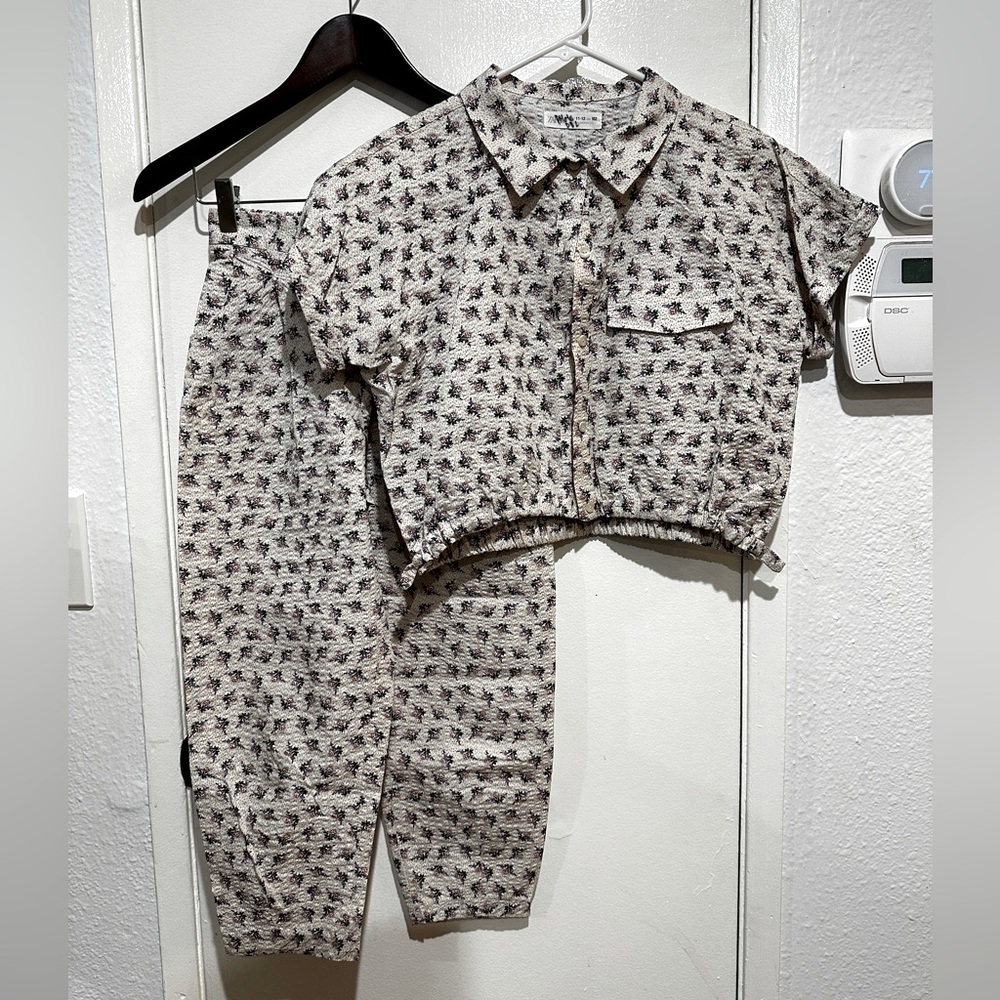 Zara top and bottom set, kids
